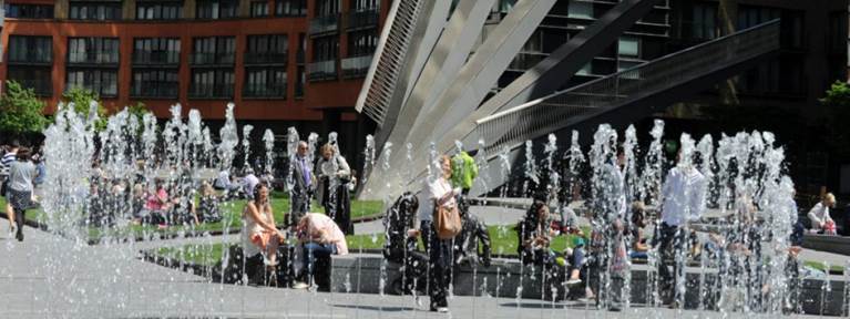 Competition: Photograph Paddington’s playful fountains