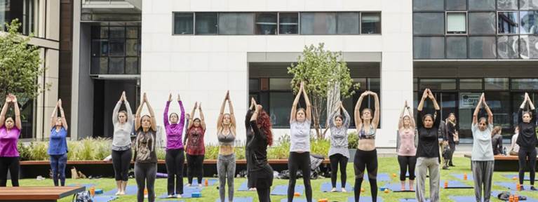Celebrity Floating Fitness At Merchant Square