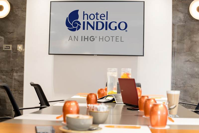 Hotel Indigo London Paddington Meeting Room Indigo Suite Table