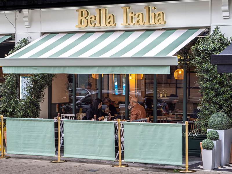 Bella Italia Paddington London Exterior