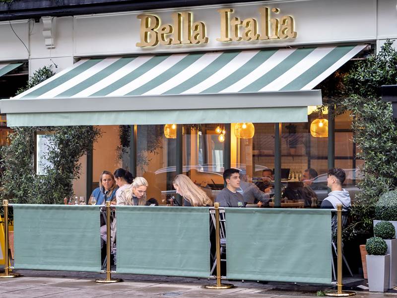 Bella Italia Paddington London Exterior
