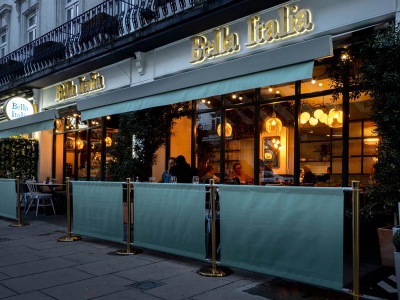 Bella Italia Paddington London Exterior