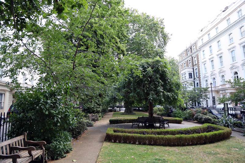London Hyde Park Talbot Square Garden