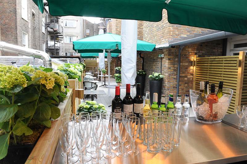 The Garden Terrace at Hotel Indigo