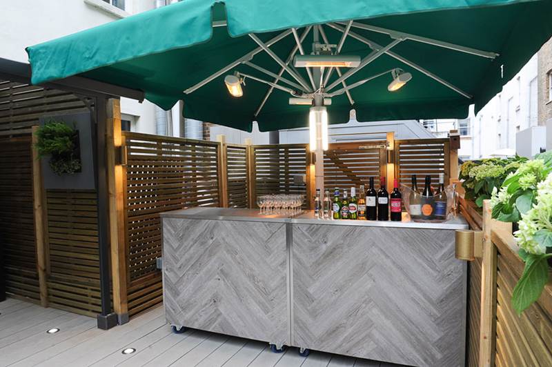 The Garden Terrace at Hotel Indigo