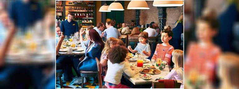 Family Restaurants in London Paddington