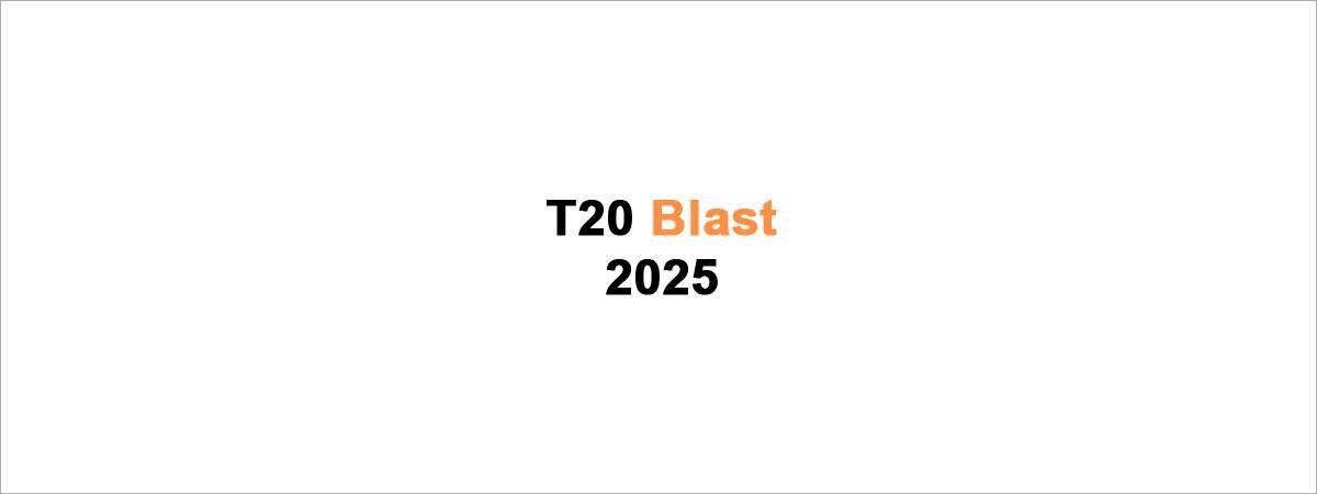 T20 Blast 2025 - Middlesex vs Sussex