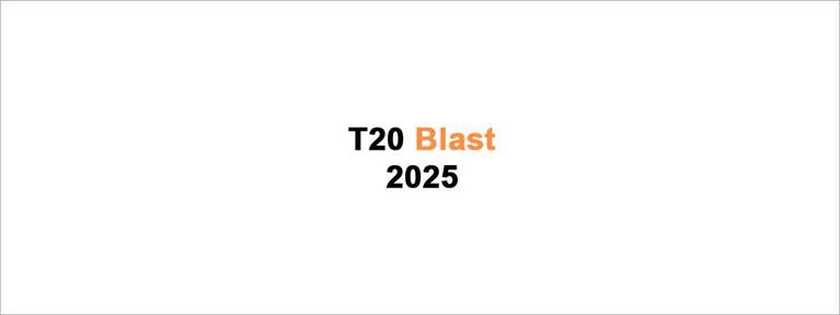 T20 Blast 2025 - Middlesex vs Sussex